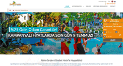 Desktop Screenshot of palmgardengumbet.com